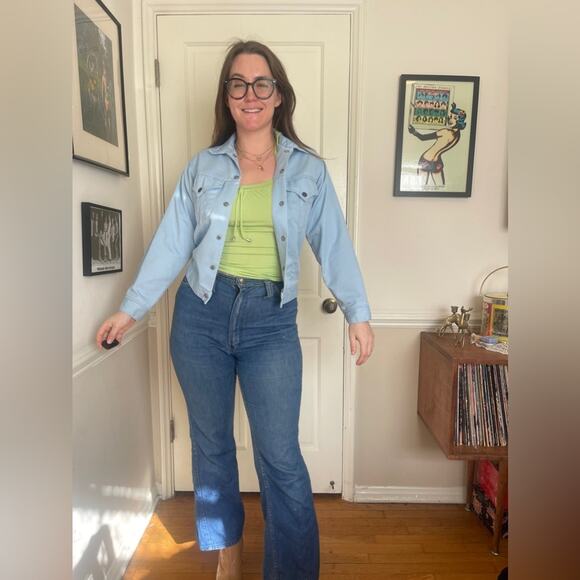 Levi's Jackets & Blazers - 70s Vintage Levi’s Orange Tab Baby Blue Denim Jacket